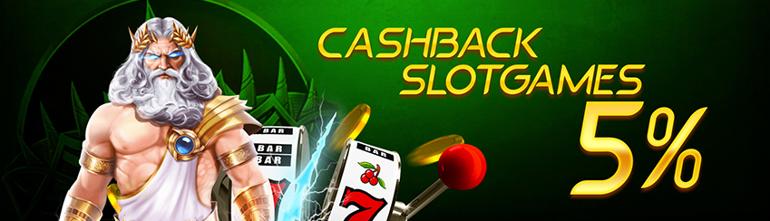CASHBACK 5% KHUSUS SLOT