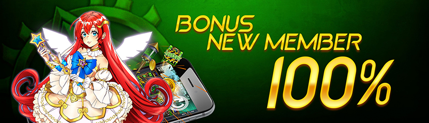 WELCOME BONUS 100% NEW MEMBER